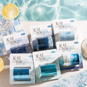 Water Ripple Theme PET Tape Endless Sea Series Decoration Tape