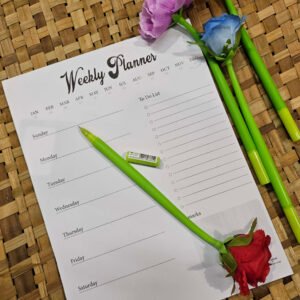 Weekly Planner One Year Pad