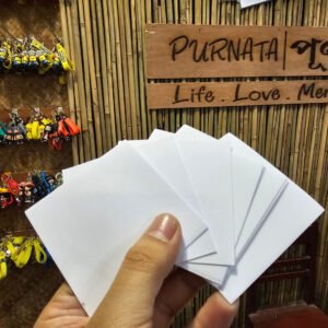 White Craft Card For Drawing