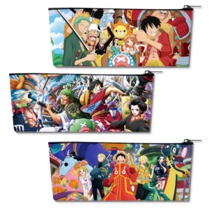 One Piece Printed Single Chamber Pencil Pouch
