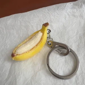 Cute Banana Keychain