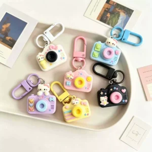 Camera Shape Hello Kitty Keychain