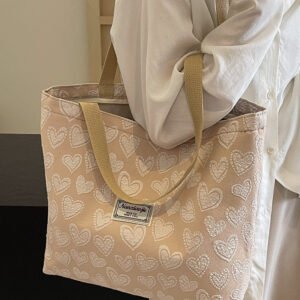 High-Level Large-Capacity One Shoulder Canvas Bag