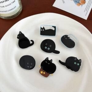 Black Cat Brooch