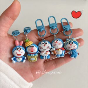 Doraemon Shape Cute Keychain